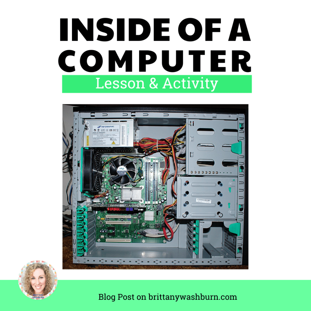 Inside of a Computer Lesson and Activity