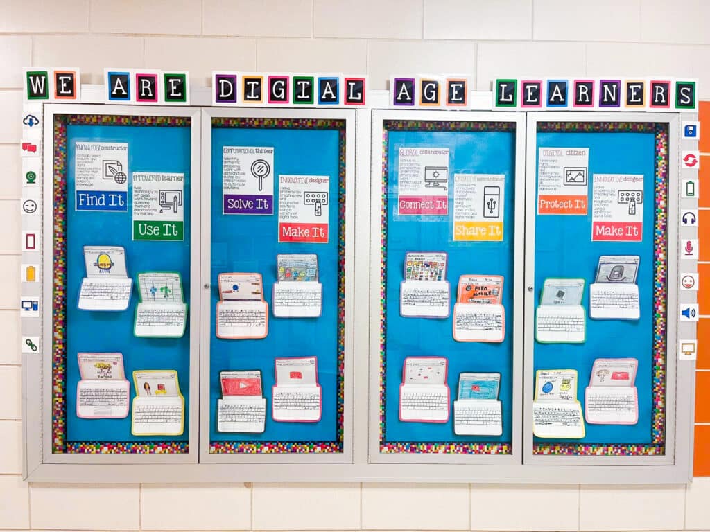 Technology Standards Display or Bulletin Board