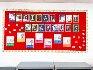 Technology Standards Display or Bulletin Board