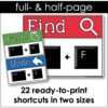 Technology Themed Decor Keyboard Shortcuts