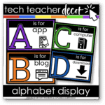 alphabet display cover