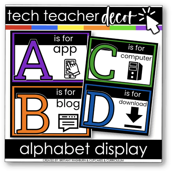 alphabet display cover