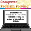 Computer Problem Solving Unit in Google Slides
