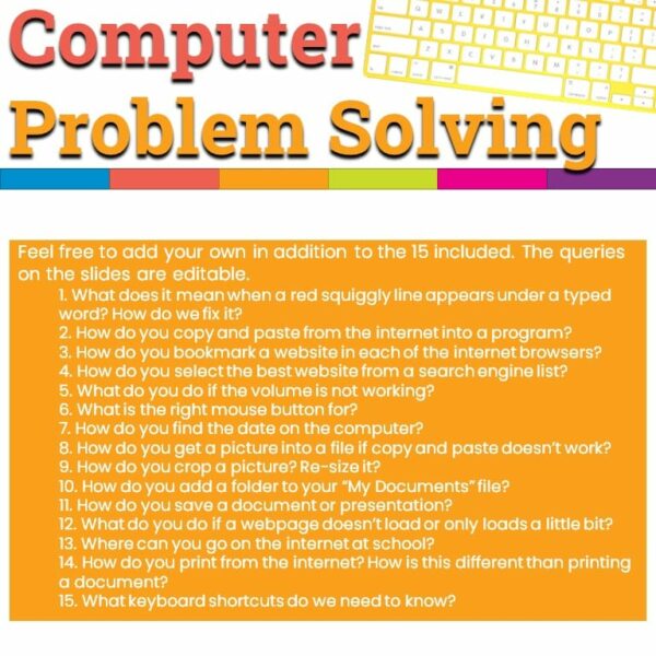computer problem solving troubleshooting unit (3) computer problem solving troubleshooting unit (3)