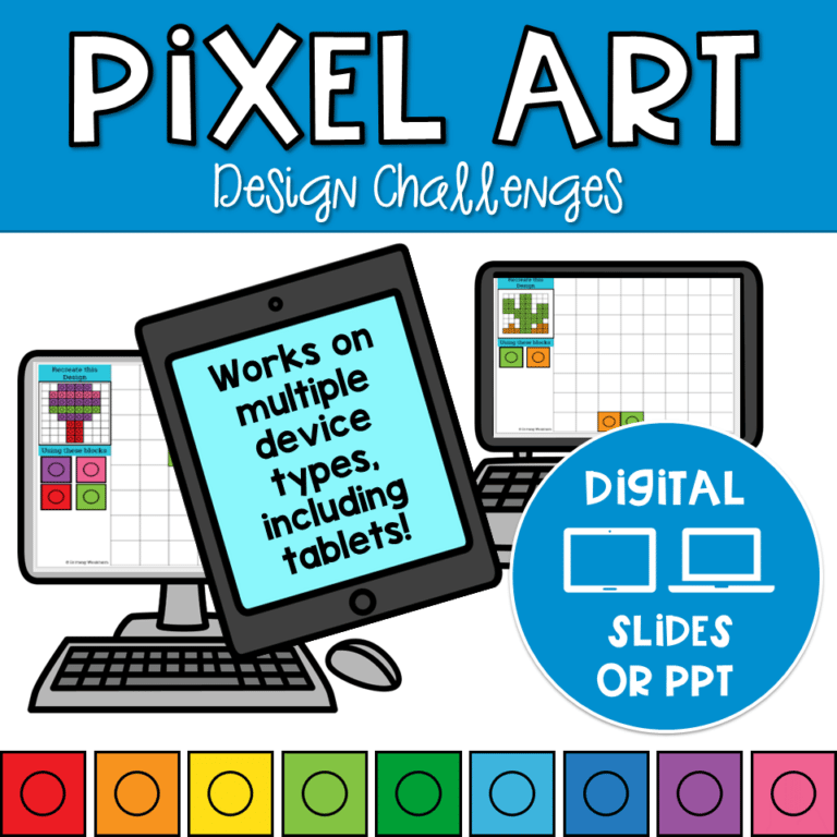 Cinco de Mayo Digital Pixel Art STEM Challenges