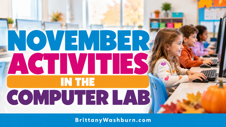 November Activities for the Computer Lab