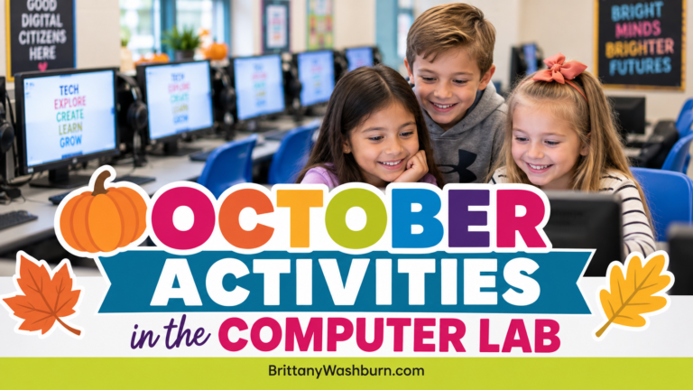 October Activities for the Computer Lab