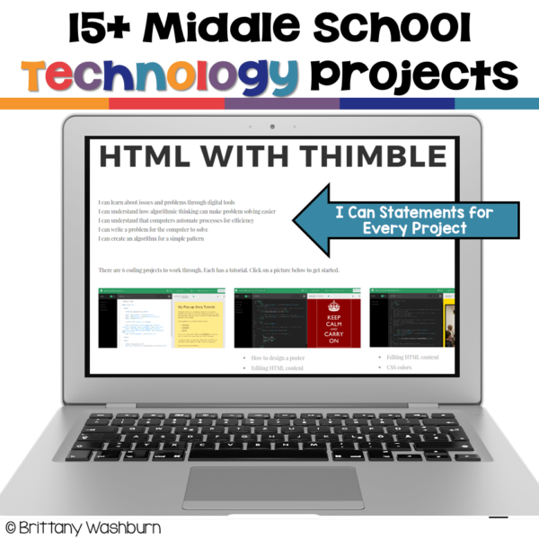 Middle school technology projects (4) Middle school technology projects (4)