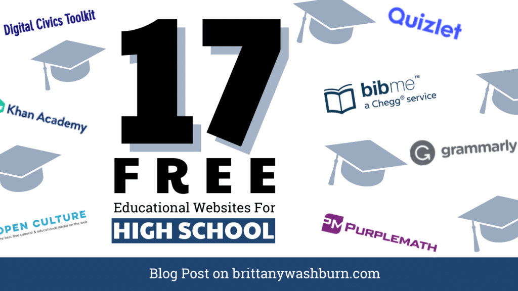 free maths websites for high school students