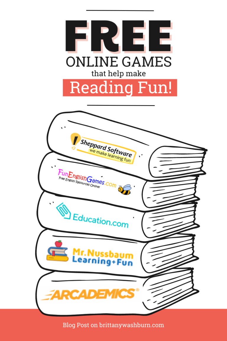 Free Online Games that help make Reading Fun