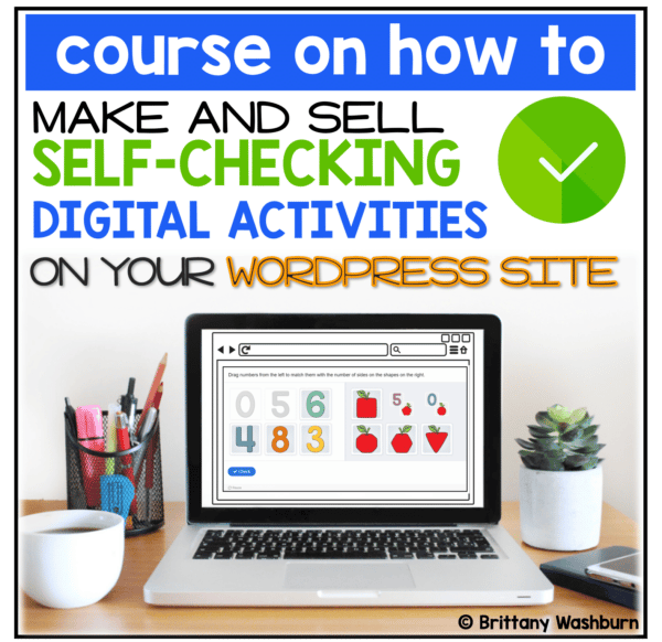 Making and Selling Digital Activities