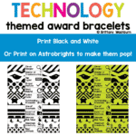 Technology themed award bracelets (2)