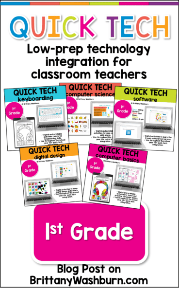 Using Quick Tech in Your 1st Grade Classroom