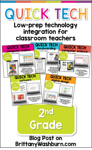 2nd Grade Technology Integration with Quick Tech