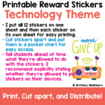Technology Themed Printable Stickers (4)
