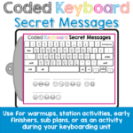Coded Keyboard Secret Messages (5)