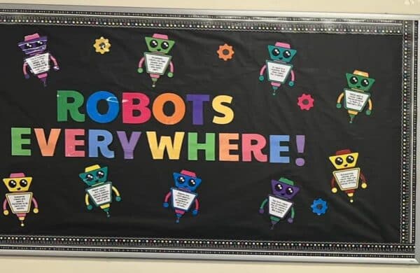 robots everywhere bulletin board robots everywhere bulletin board