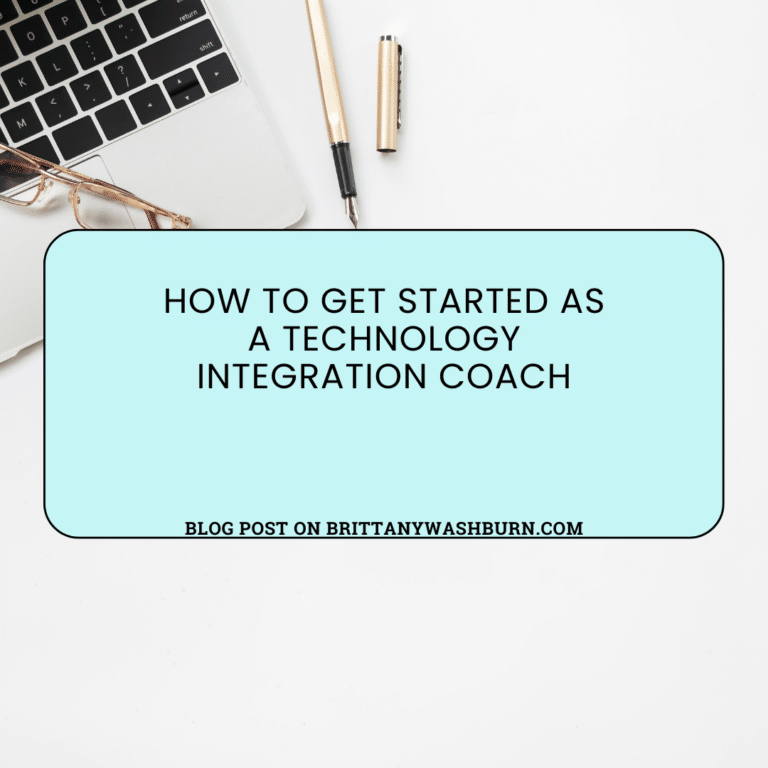 How to Get Started as an Elementary School Technology Integration Coach