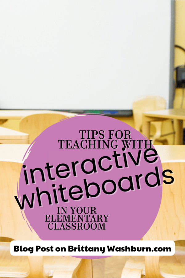 Maximizing Learning with Interactive Whiteboards: Tips for Elementary ...