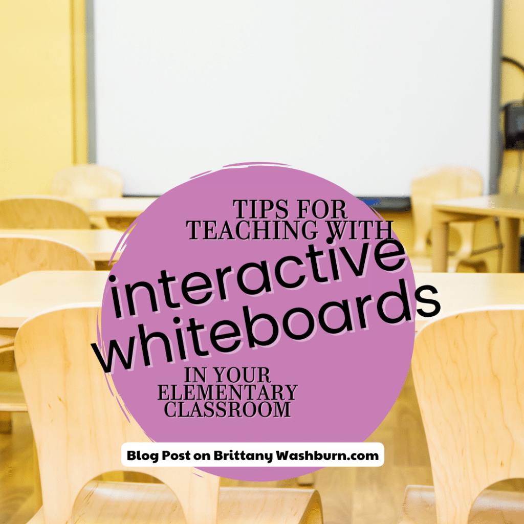 Maximizing Learning with Interactive Whiteboards Tips for Elementary