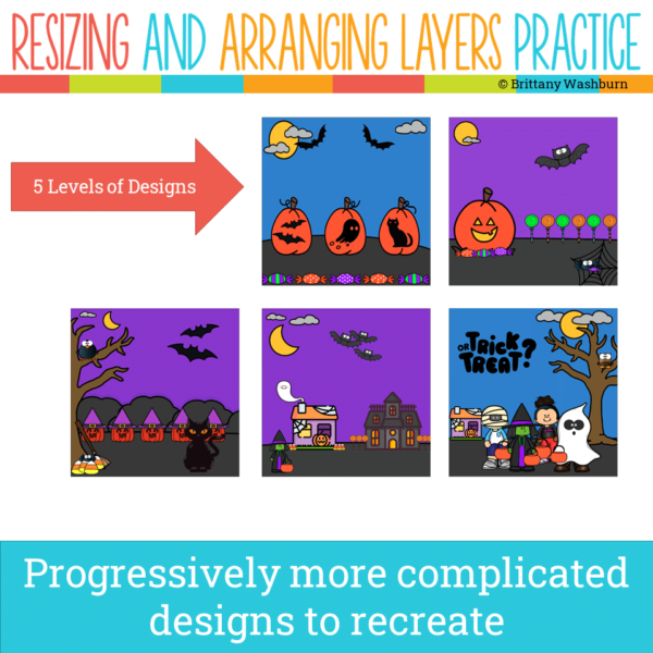 Halloween Graphic Design Activity (4) Halloween Graphic Design Activity (4)