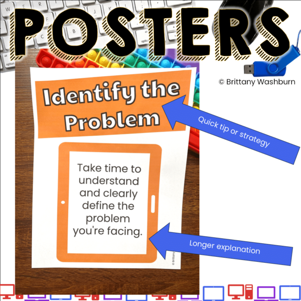 Troubleshooting tips and strategies posters (2) Troubleshooting tips and strategies posters (2)