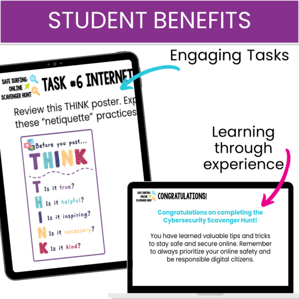 safe surfing online scavenger hunt stem tasks (4) safe surfing online scavenger hunt stem tasks (4)