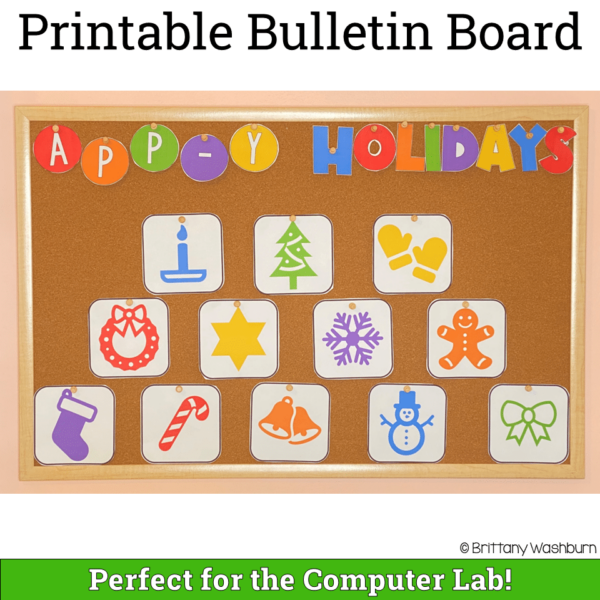 Appy Holidays Bulletin Board Kit (2) Appy Holidays Bulletin Board Kit (2)