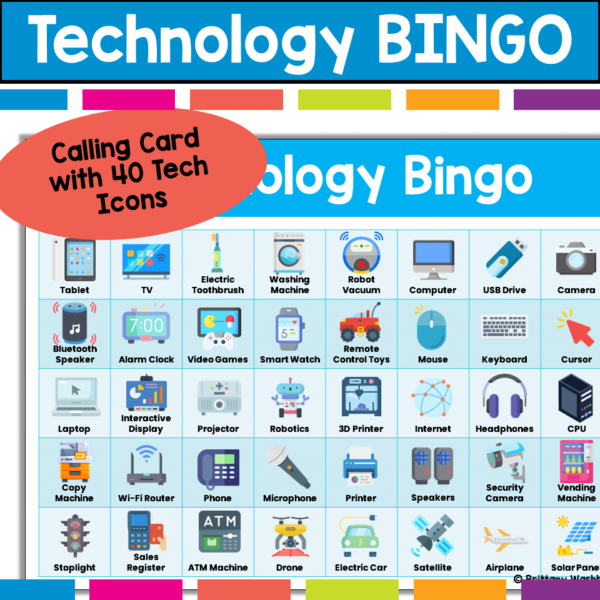 Technology Bingo (2) Technology Bingo (2)