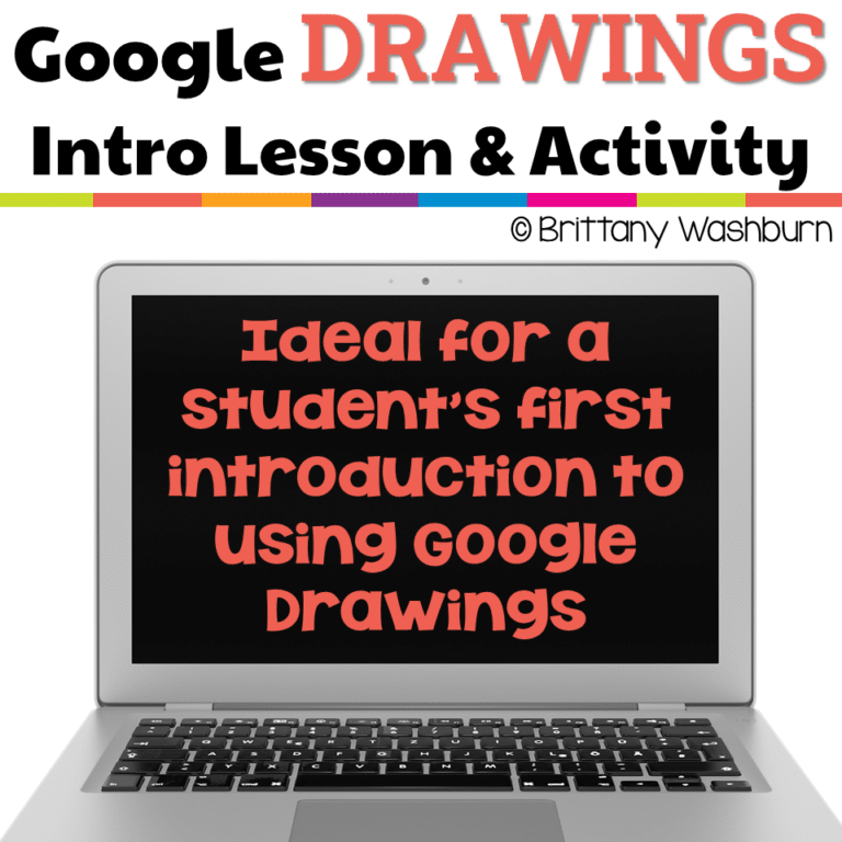 Intro to Google Drawings Lesson and Activity