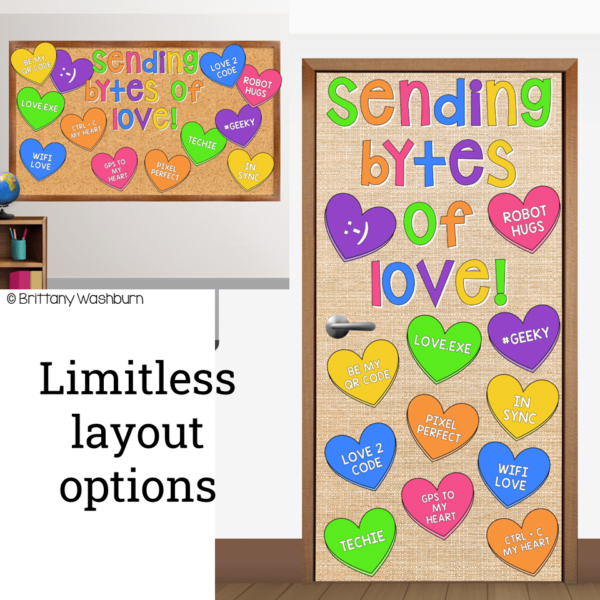 Valentines day computer lab bulletin board (4) Valentines day computer lab bulletin board (4)