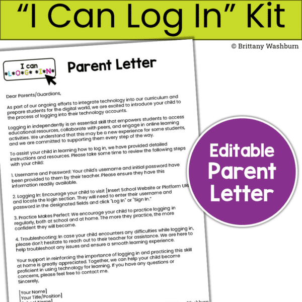 I can log in kit (7) I can log in kit (7)