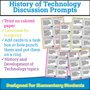 History Tech Talk History and Future of Technology Discussion Prompts