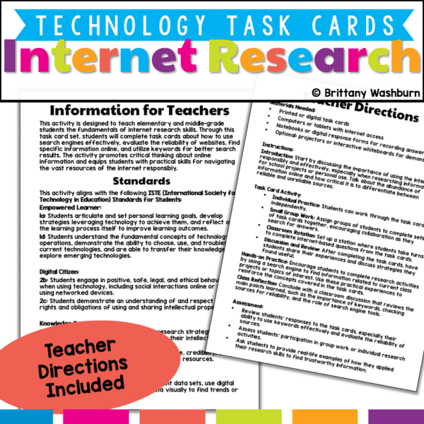 internet research task cards (2) internet research task cards (2)