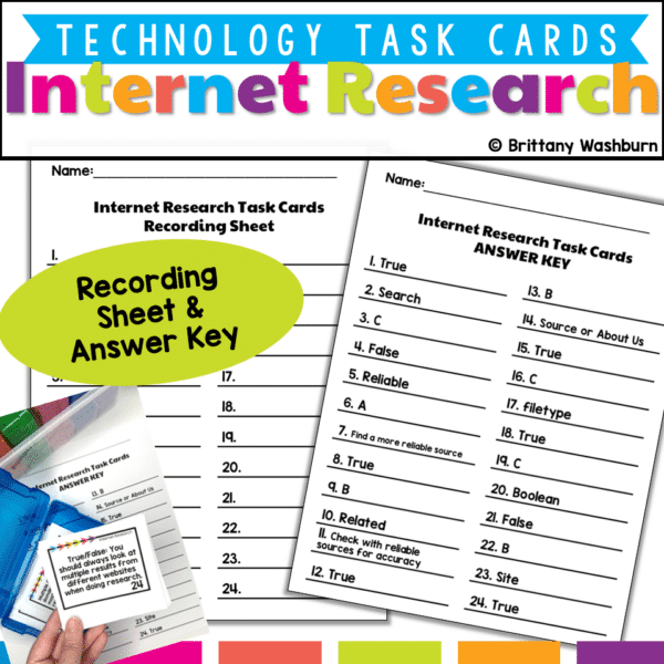 internet research task cards (4) internet research task cards (4)