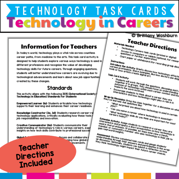 technology in careers task cards (2) technology in careers task cards (2)