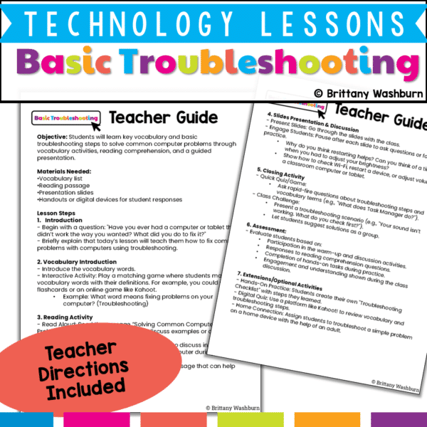 basic tech troubleshooting lesson (2) basic tech troubleshooting lesson (2)