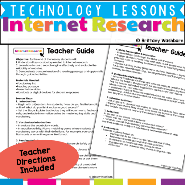 internet research lesson slides and handouts (2) internet research lesson slides and handouts (2)