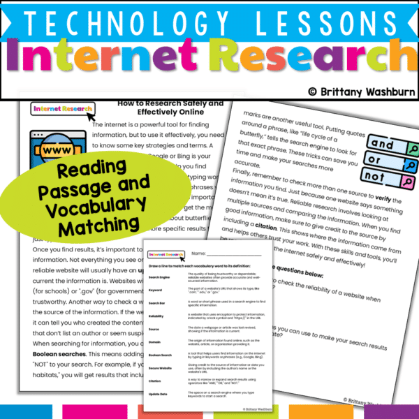 internet research lesson slides and handouts (4) internet research lesson slides and handouts (4)