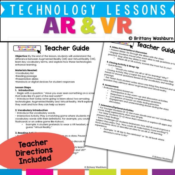 AR & VR lesson (2) AR & VR lesson (2)