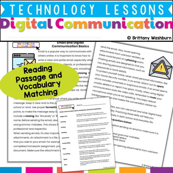 email and digital communication lesson (4) email and digital communication lesson (4)