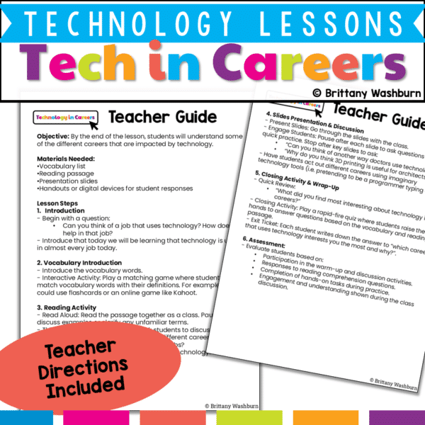 technology in careers lesson (2) technology in careers lesson (2)