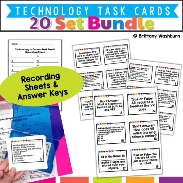 technology task cards bundle (3) technology task cards bundle (3)