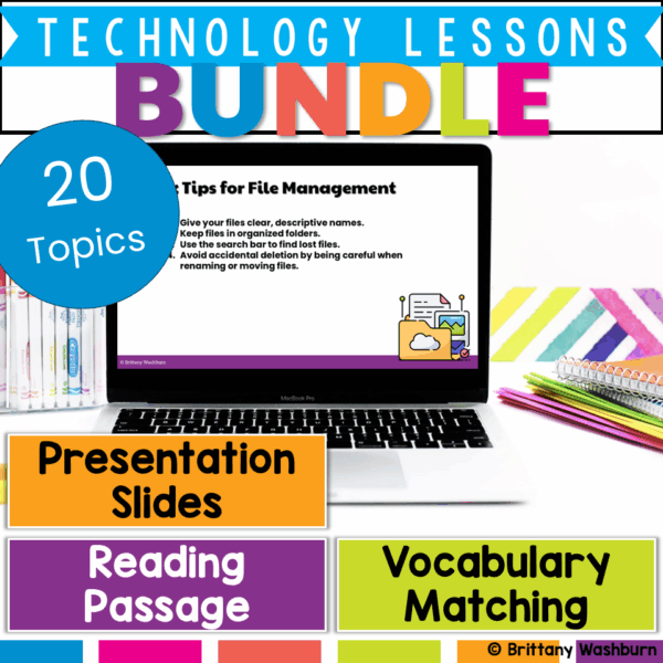 technology topics lessons bundle (1)