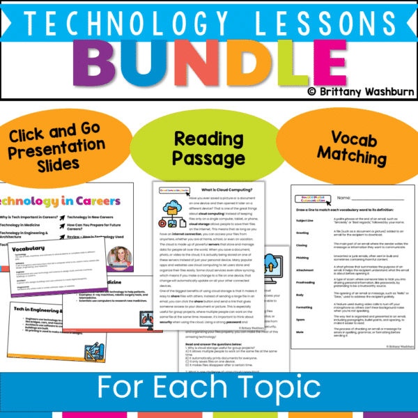 technology topics lessons bundle (3) technology topics lessons bundle (3)