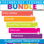 technology topics lessons bundle (4)
