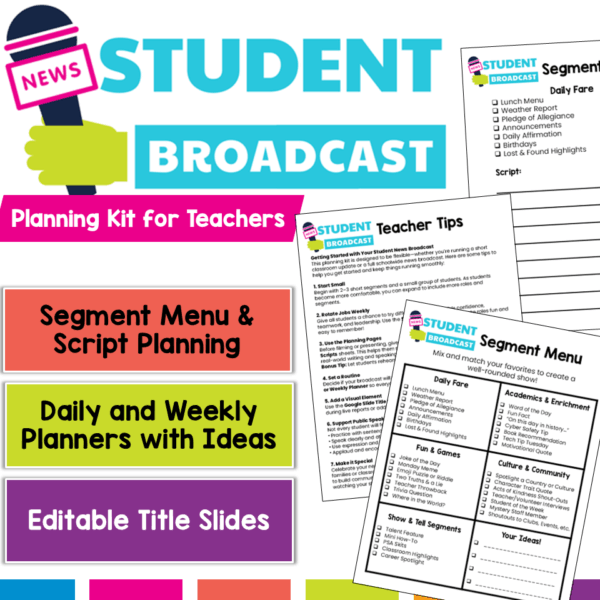 Student News Broadcast Kit (1)