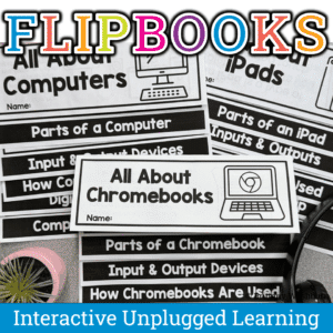 Technology Flipbook Activities – All About iPads, Computers, and Chromebooks Printable Set