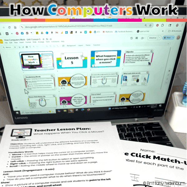 how computers work grades k-1 unit 1 (16) how computers work grades k-1 unit 1 (16)