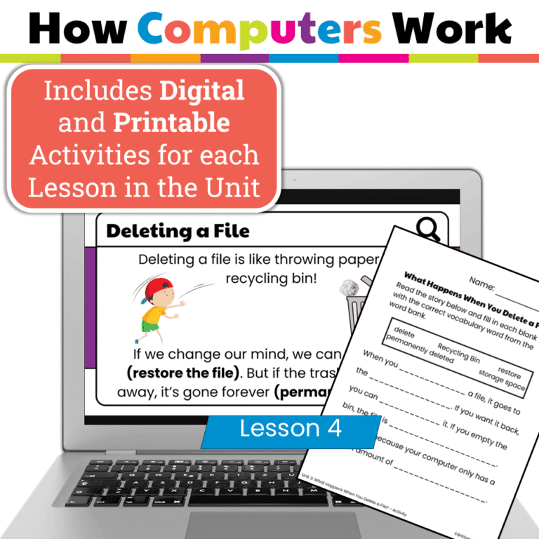How We Use Files - How Computers work Series Unit 3